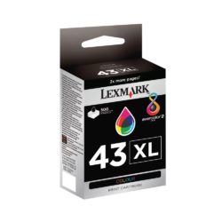 Lexmark 42127408 evercolor™2 Ink, Ink Cartridge, Tri-Colour Single Pack, 18YX143E
